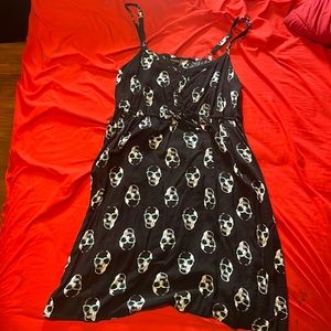 Torrid 3x cool sunglasses skull summer dress spaghetti strap